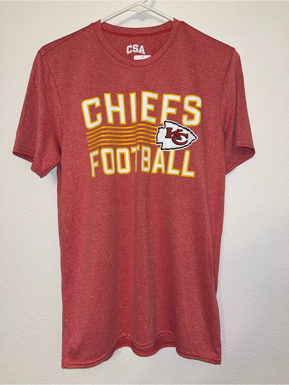 NFL Kansas City Chiefs Red Short Sleeve Tee